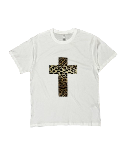 "CHEETAH" PRINT TEE